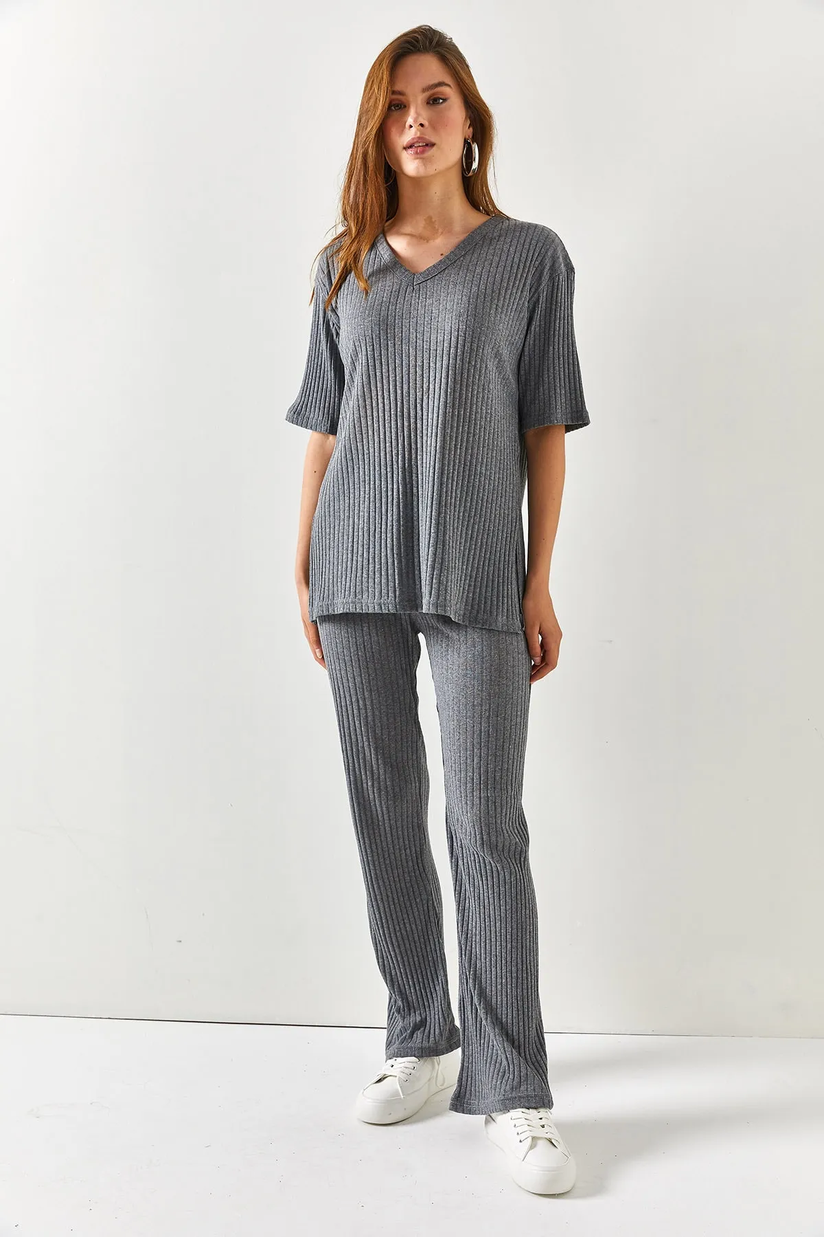 Olalook  Zweiteiler - Grau - Regular Fit
