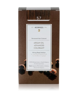 KORRES Arganöl Hochentwickelte Haarcoloration Chocolate / Schokobraun Hell 5.7 Haarfarbe-1 Stk