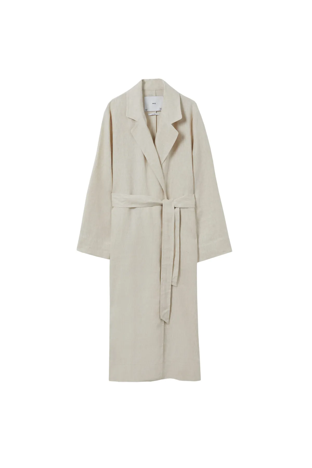 MANGO  Grauer Damen-Trenchcoat 27027109