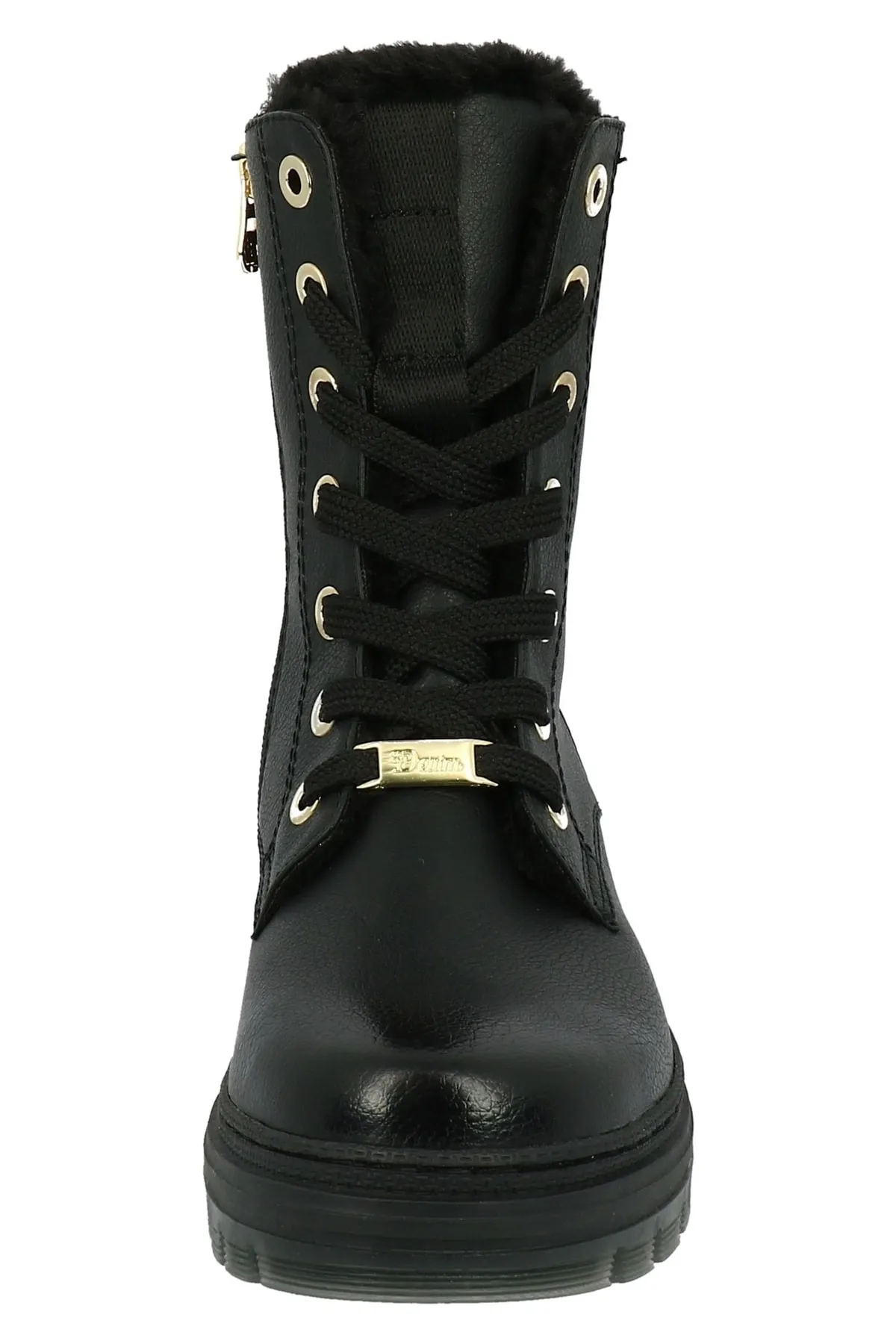 Tom Tailor  Stiefelette - Schwarz - Flacher Absatz