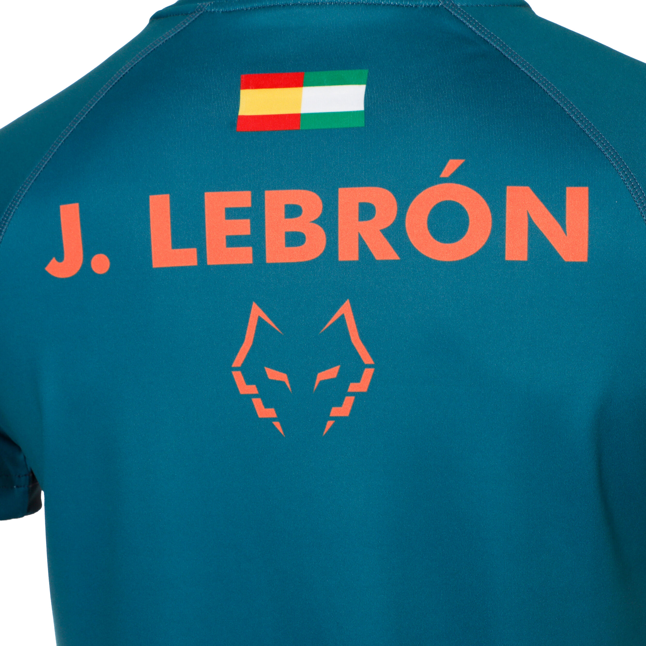 Crew Neck Lebron T-Shirt Herren - Orange, Petrol