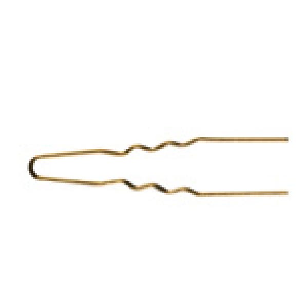 Comair Haarnadeln, dick, 50 Stück, Gold, 45x1,10mm