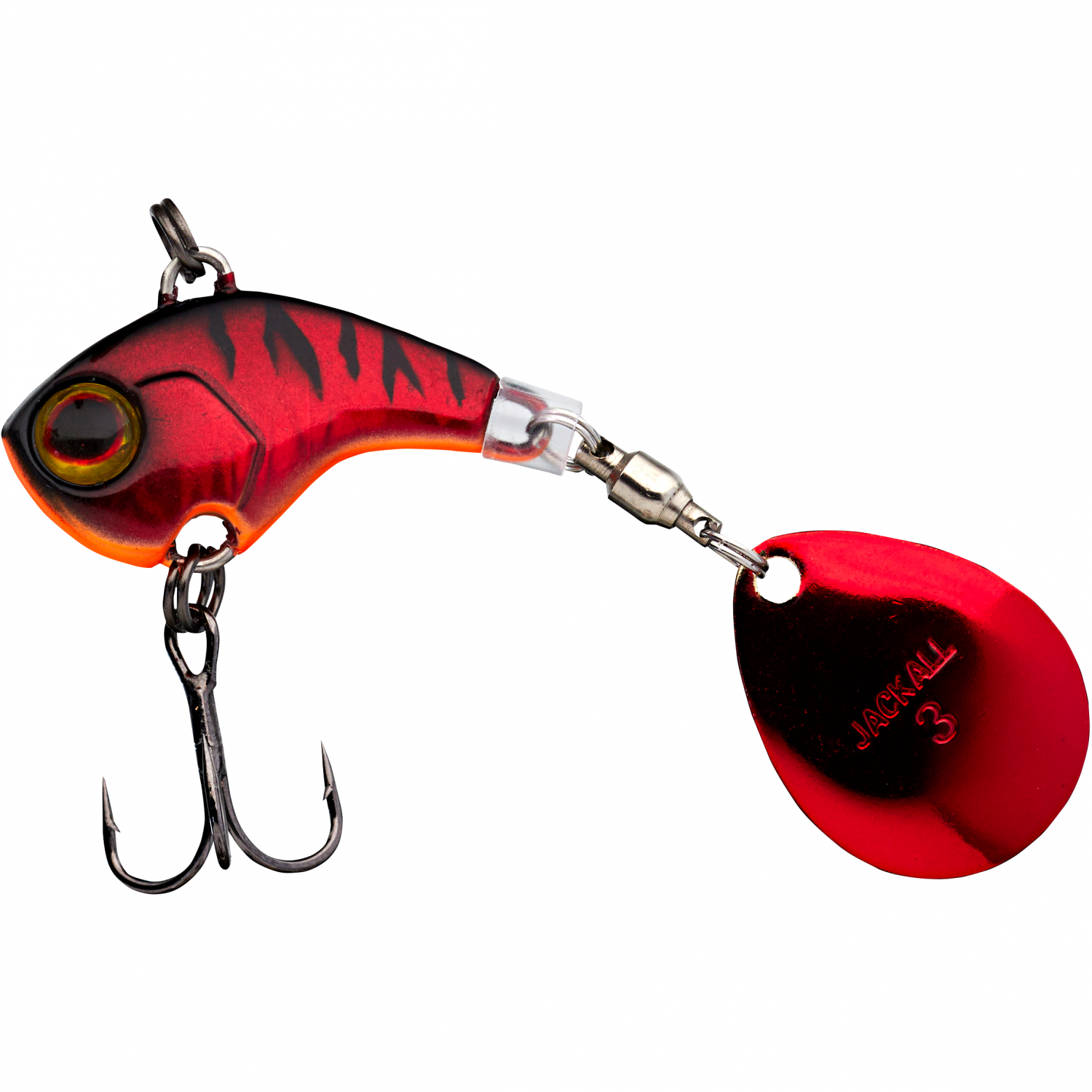Illex Tail Spinner Deracoup (Aurora Red Tiger)