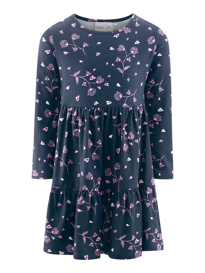 happy girls by Eisend Kleid in Dunkelblau/ Lila günstig kaufen