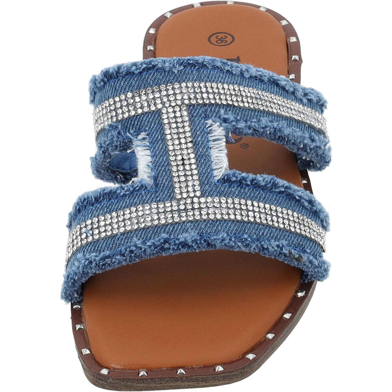 Palado Otina by Sila Sahin, Pantoletten, Damen, Jeansblau