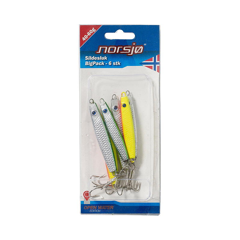 Norsjø Sluksett 6-pk 40/60 g, sild, Norsjø