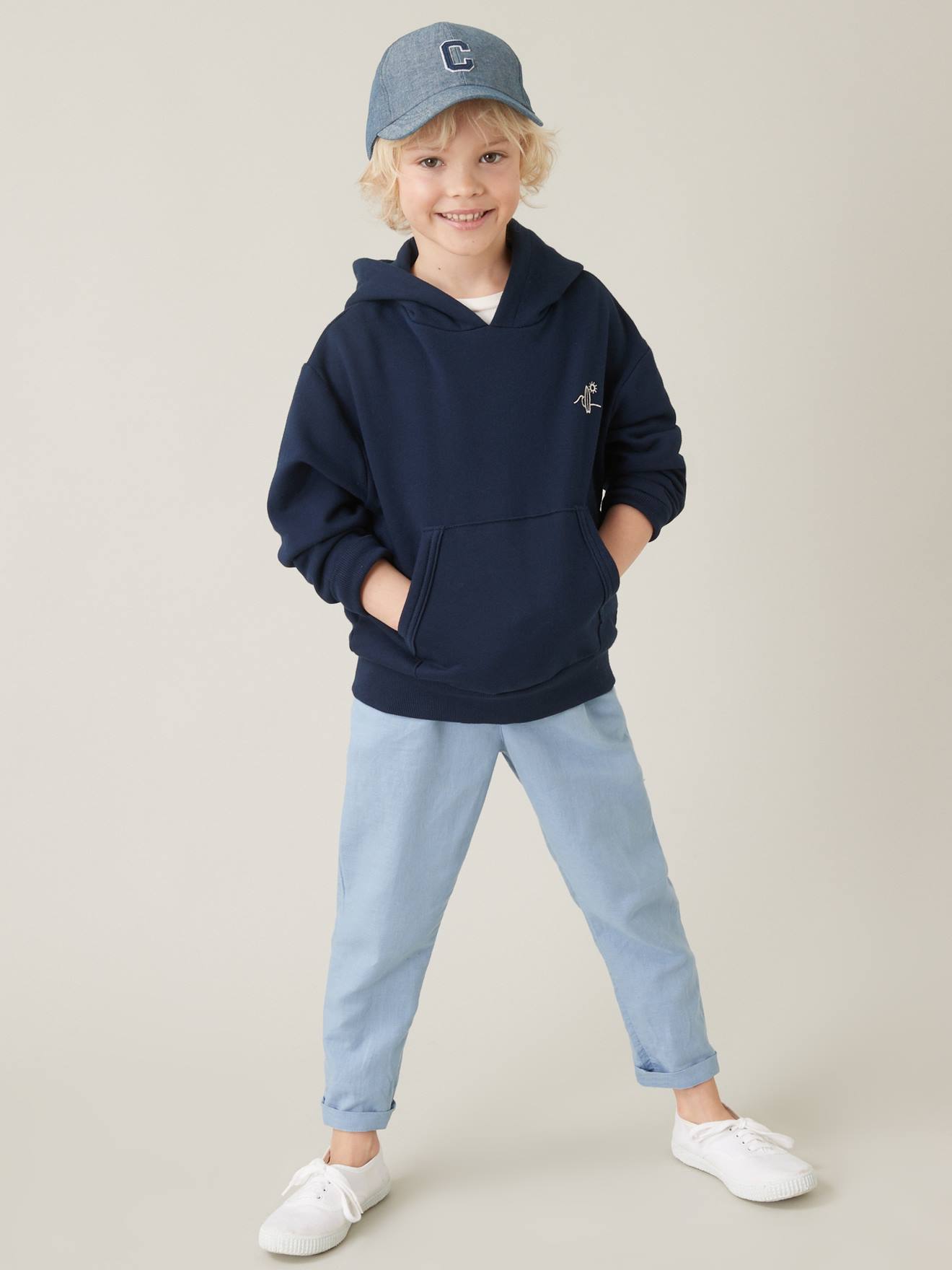 Cyrillus Jungen Chinohose CYRILLUS - beige