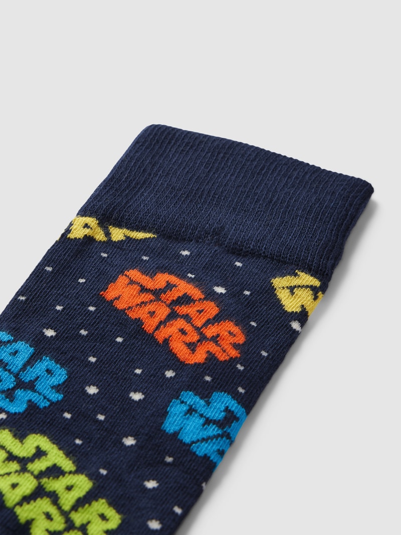 Socken mit Motiv-Print Modell 'Star Wars™️' in dunkelblau