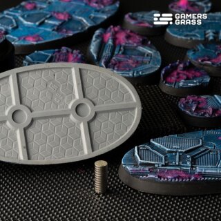 Battle Ready Bases - Alien Infestation Oval 75mm (3)