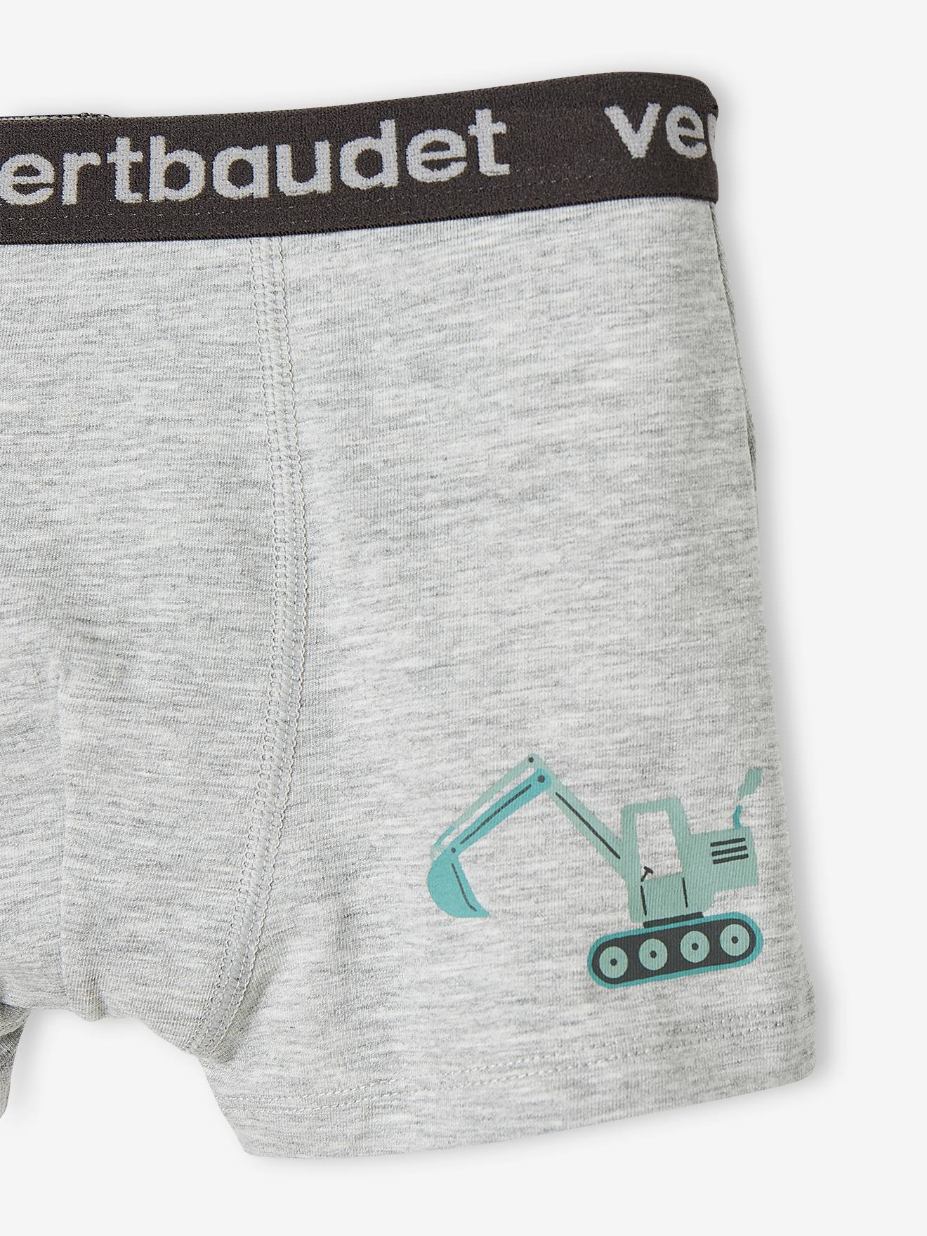 Lot de 3 boxers stretch 