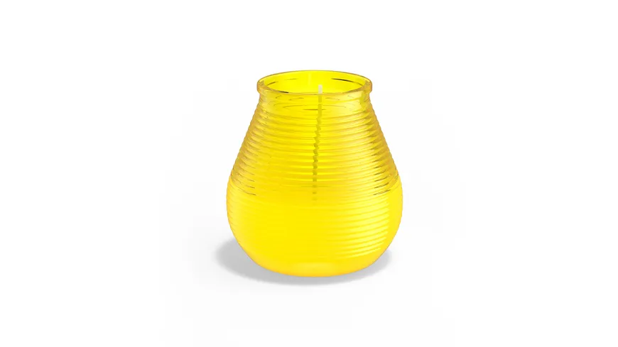 bolsius True Citronella Patio Candle Gelb