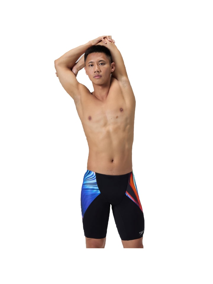 Speedo V-Cut Jammer chlorbeständig in schwarz günstig kaufen
