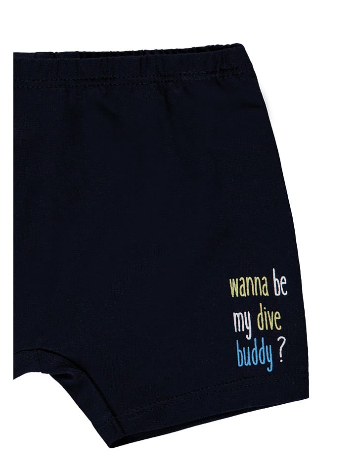 Kanz 2er-Set: Shorts in Dunkelblau/ Hellblau günstig kaufen
