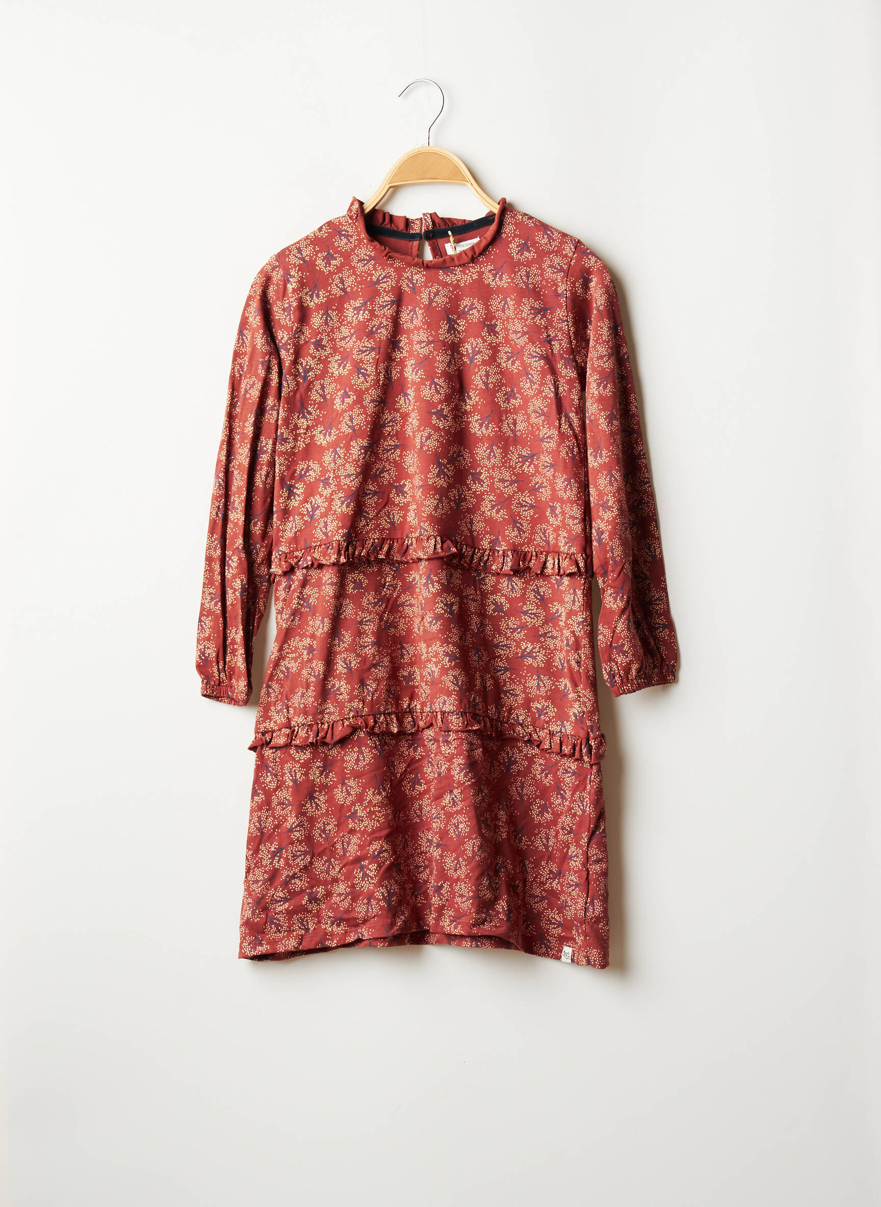 Noppies Robes Mi Longues Fille couleur marron