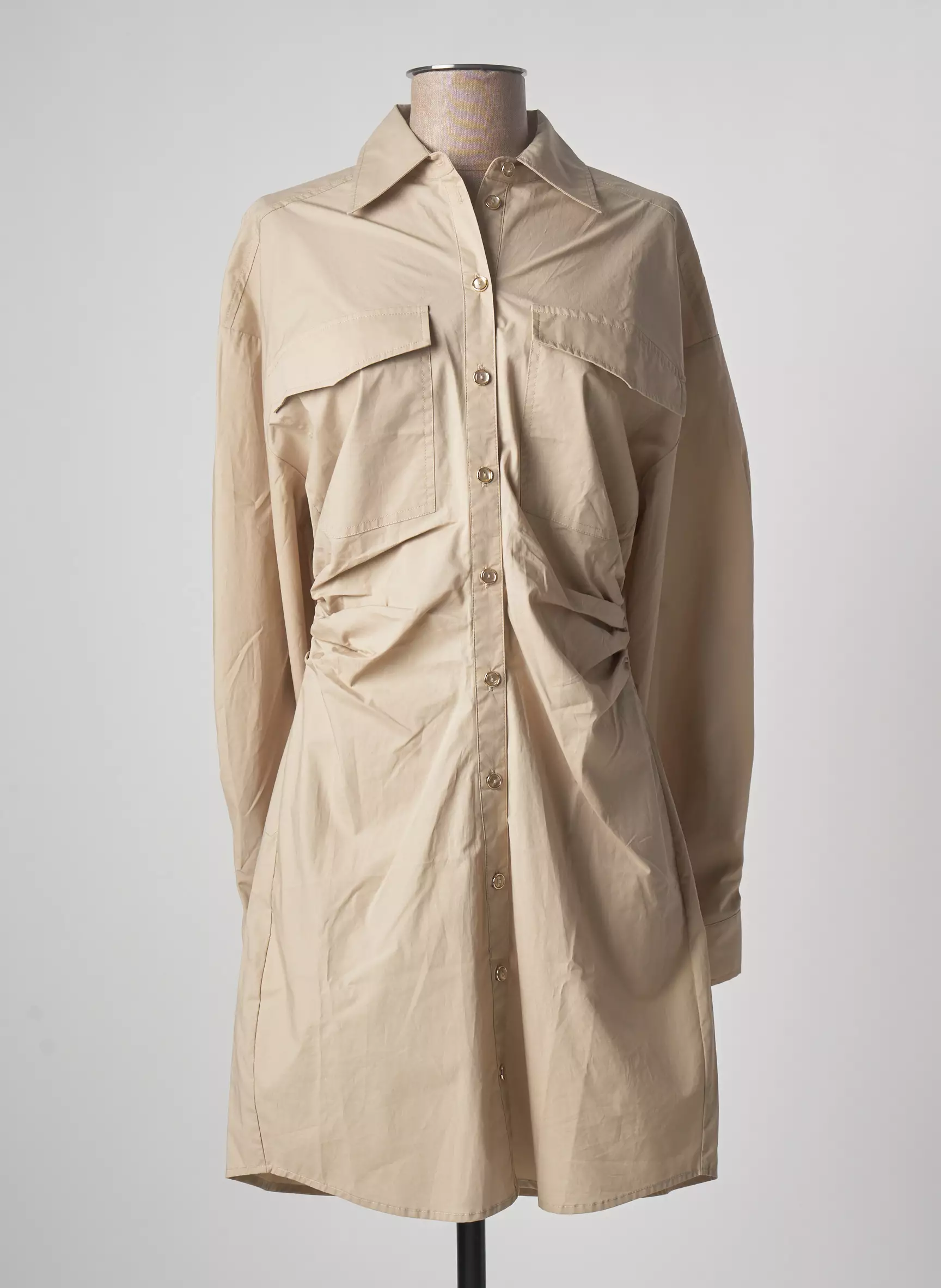 Second Female Robes Courtes Femme couleur beige