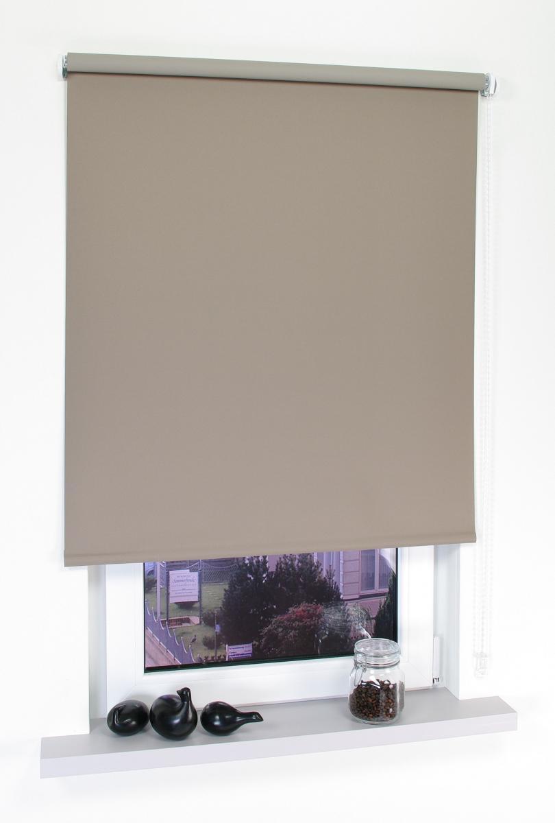 Bella Casa Seitenzugrollo 122 x 180 cm caffee