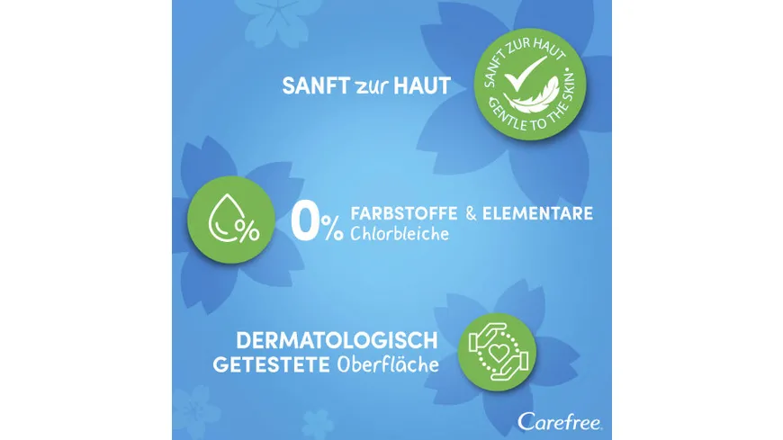 Carefree Slipeinlagen Cotton Feel Normal