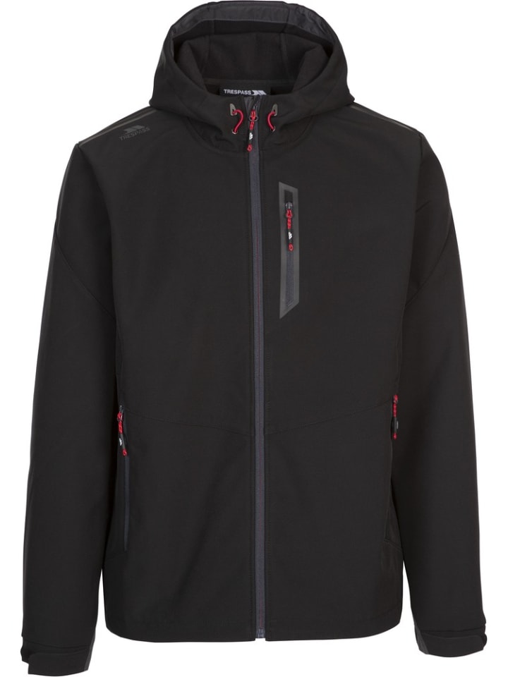 Trespass Softshelljacke in Schwarz günstig kaufen