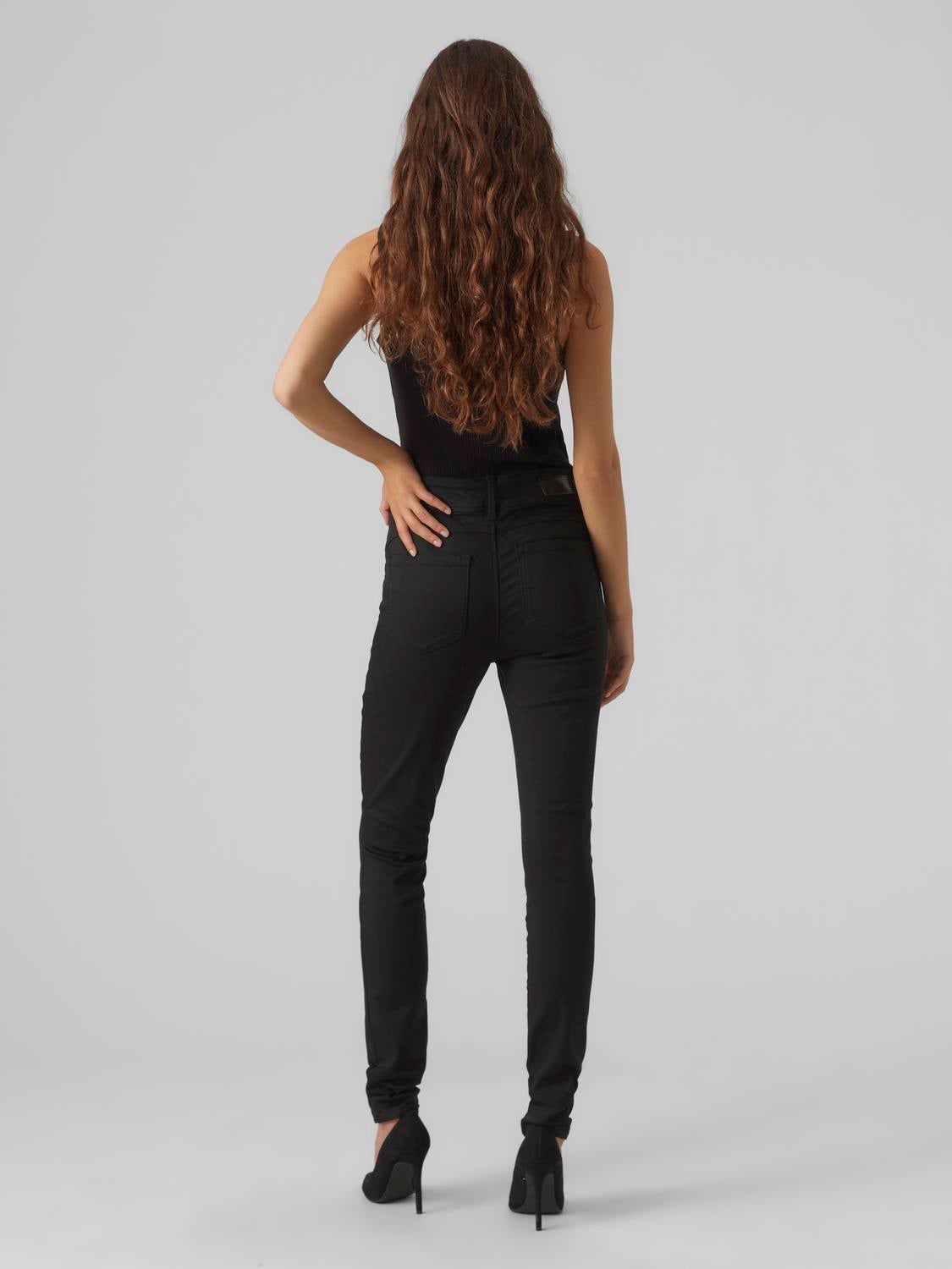 VMEMBRACE Mid Rise Skinny Fit Jeans
