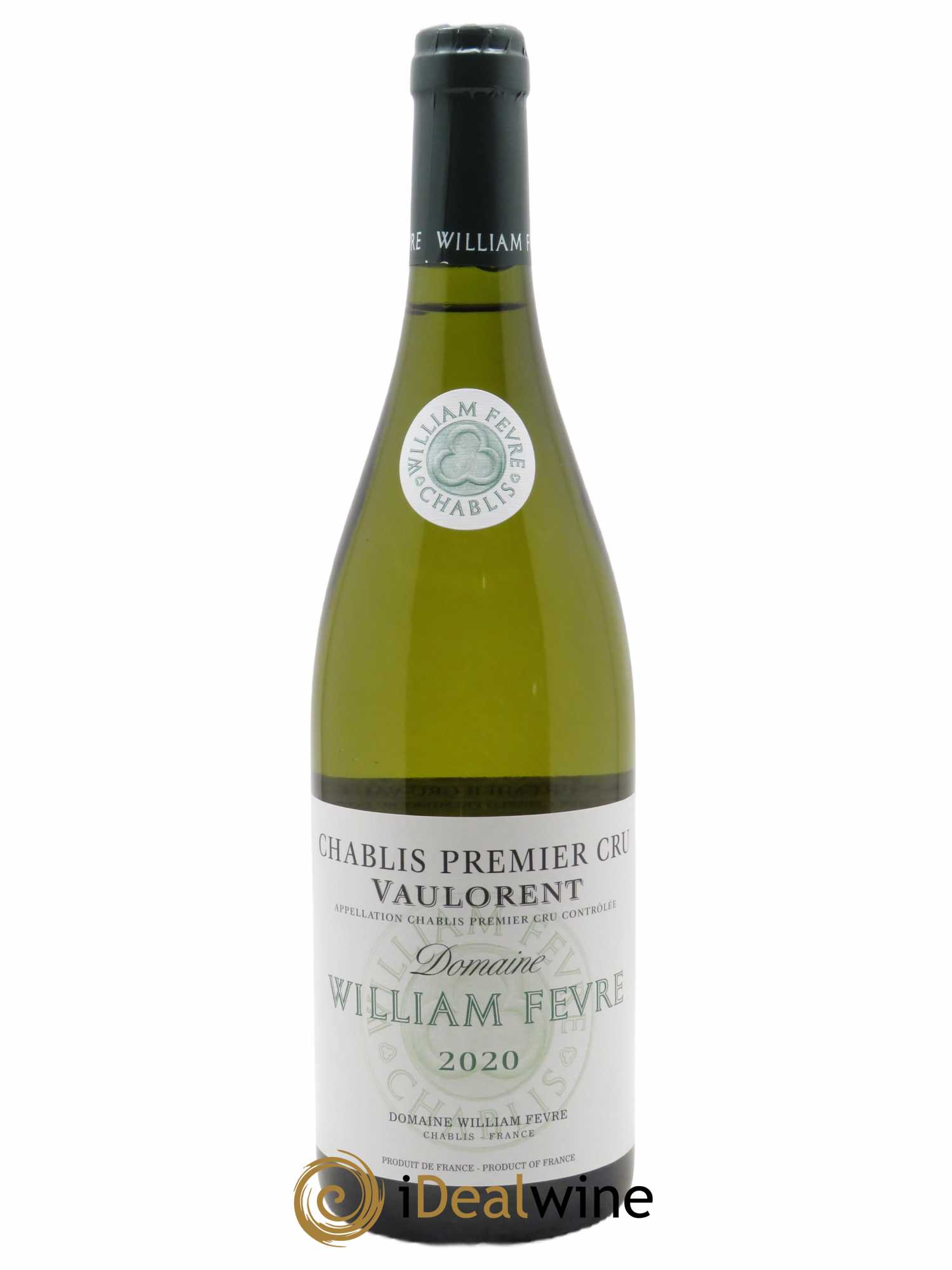 Chablis 1er Cru Vaulorent William Fèvre (Domaine)  2020 - Lot de 1 Bouteille