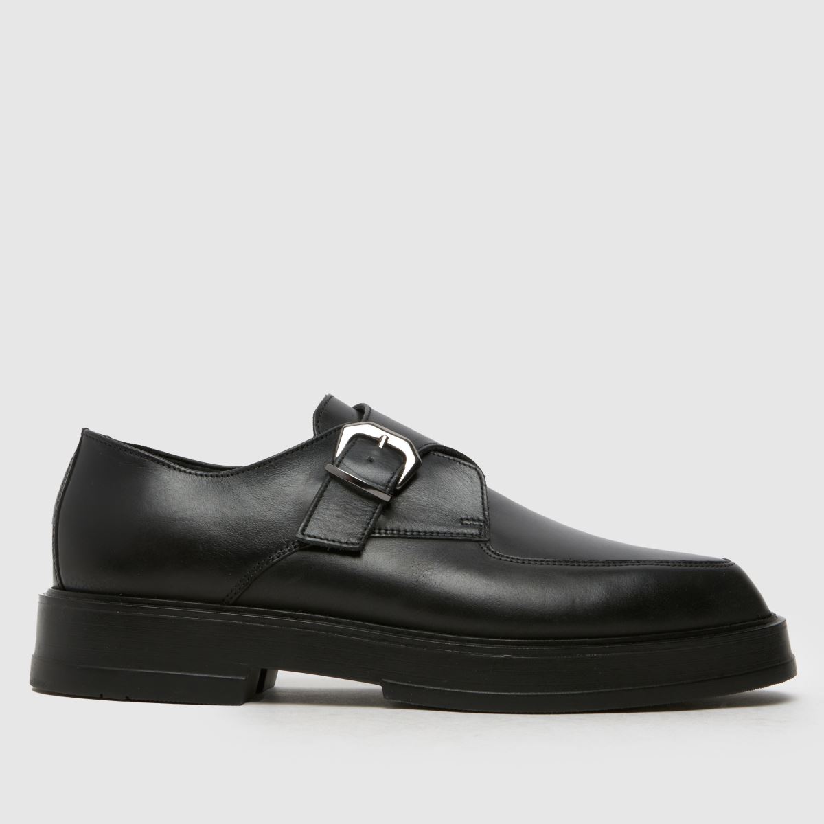 Usnjeni čevlji Schuh Rocco v črni barvi