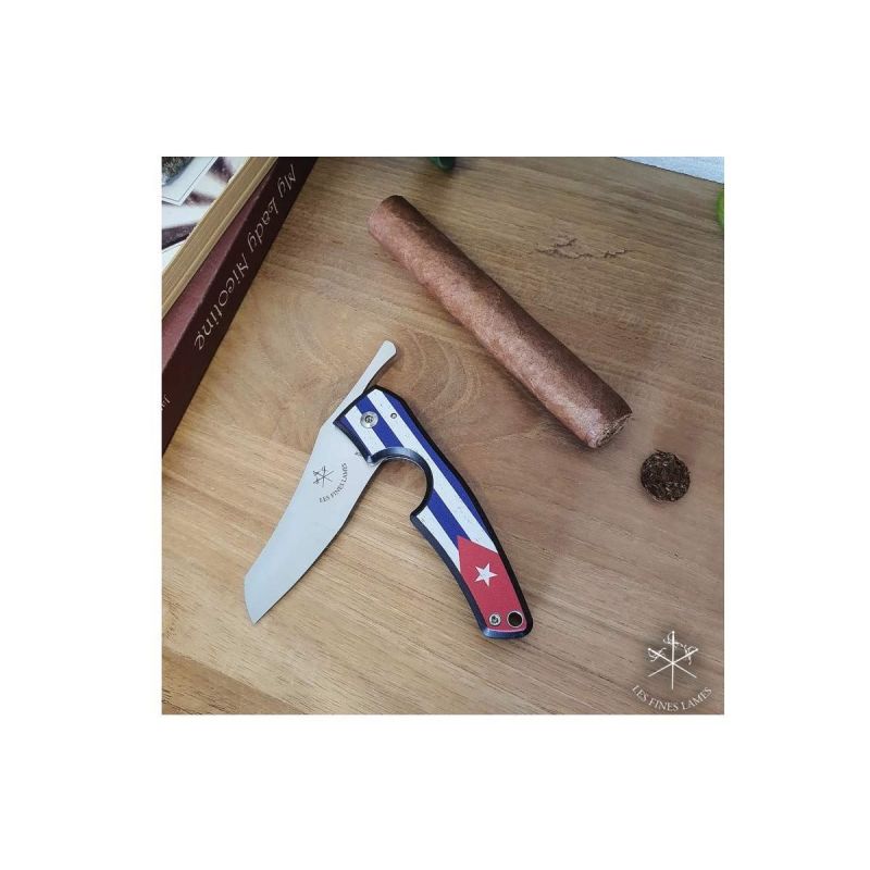 Les Fines Lames Zigarrenschneider Le Petit Flag-Cuba Dark