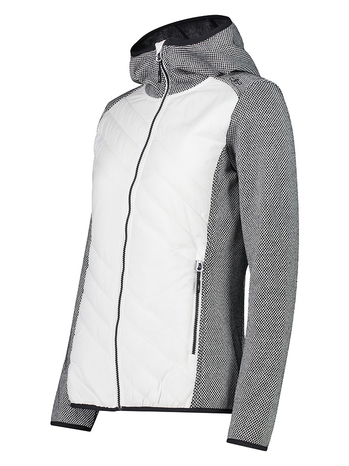 CMP Hybridjacke in Grau/ Weiß günstig kaufen