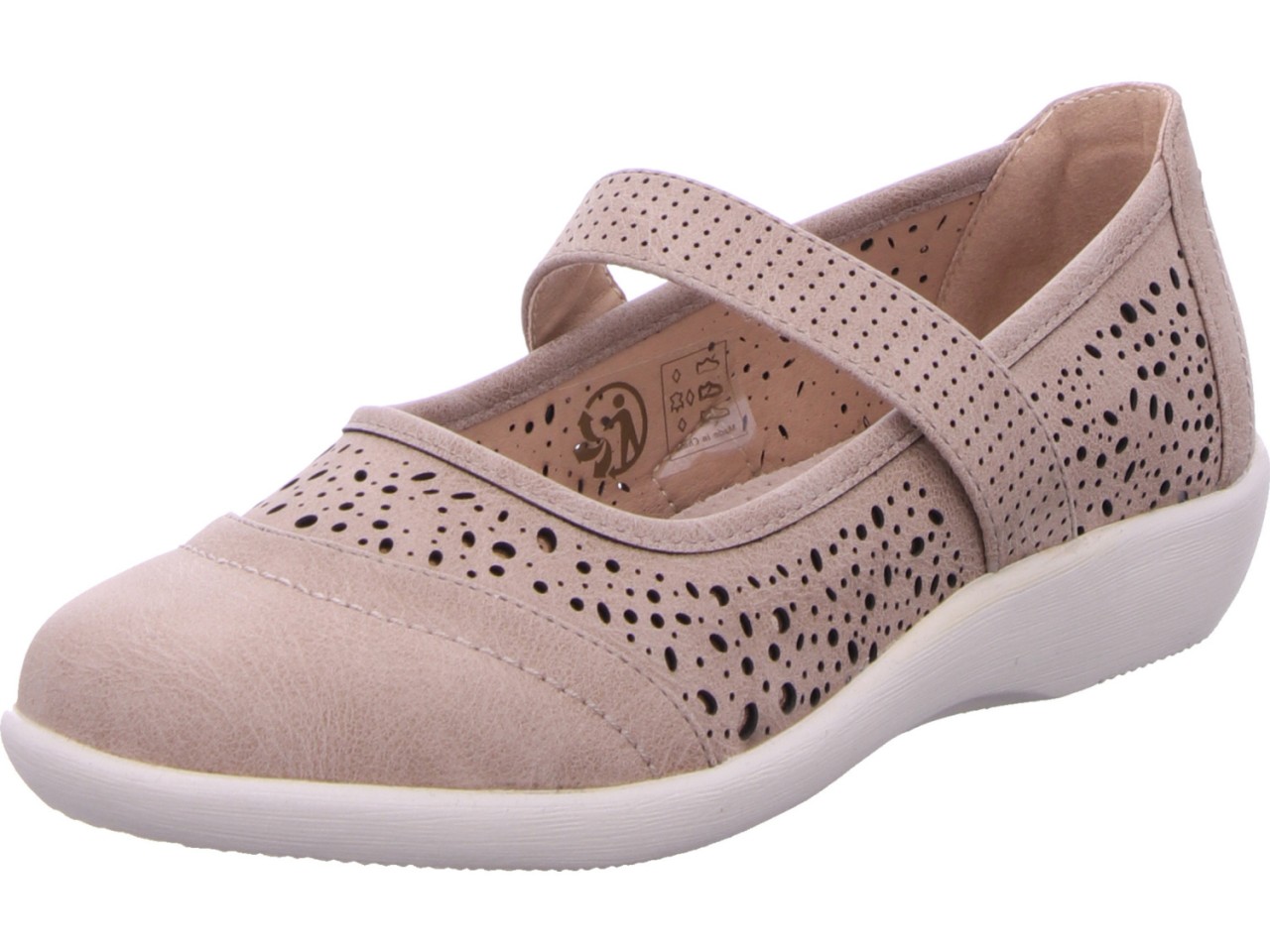 DIVERSE Sportliche Slipper braun