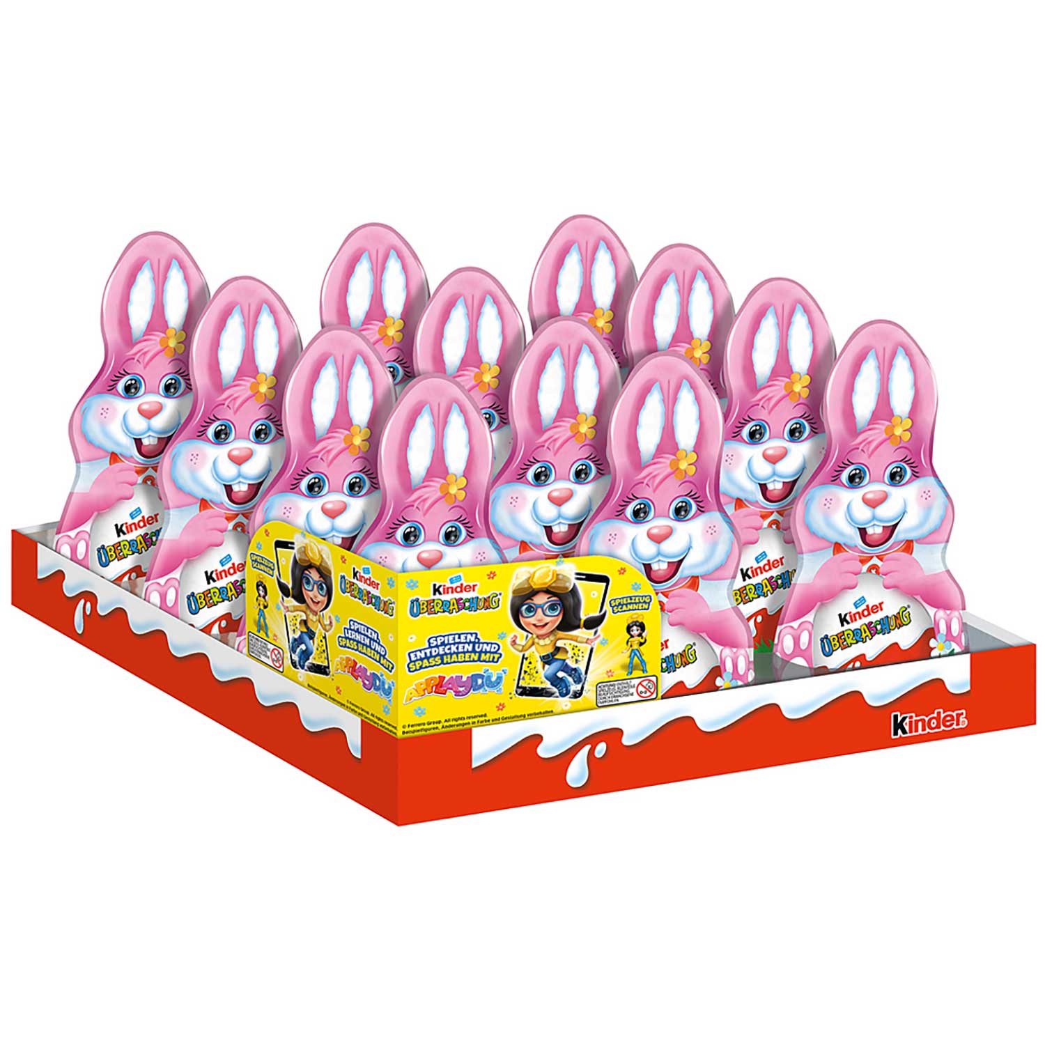kinder Schokolade Rosa-Hase mit Überraschung 75g