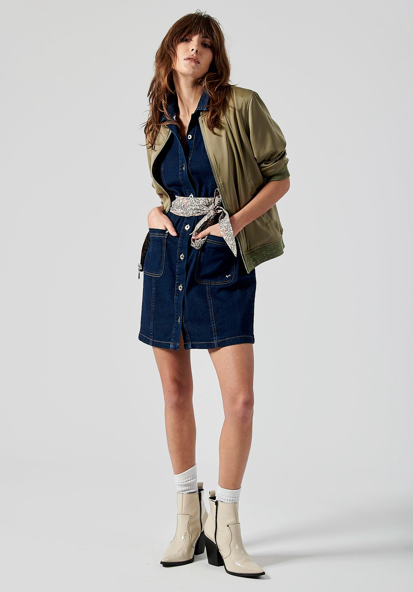 BRAT   Robe en jean Femme