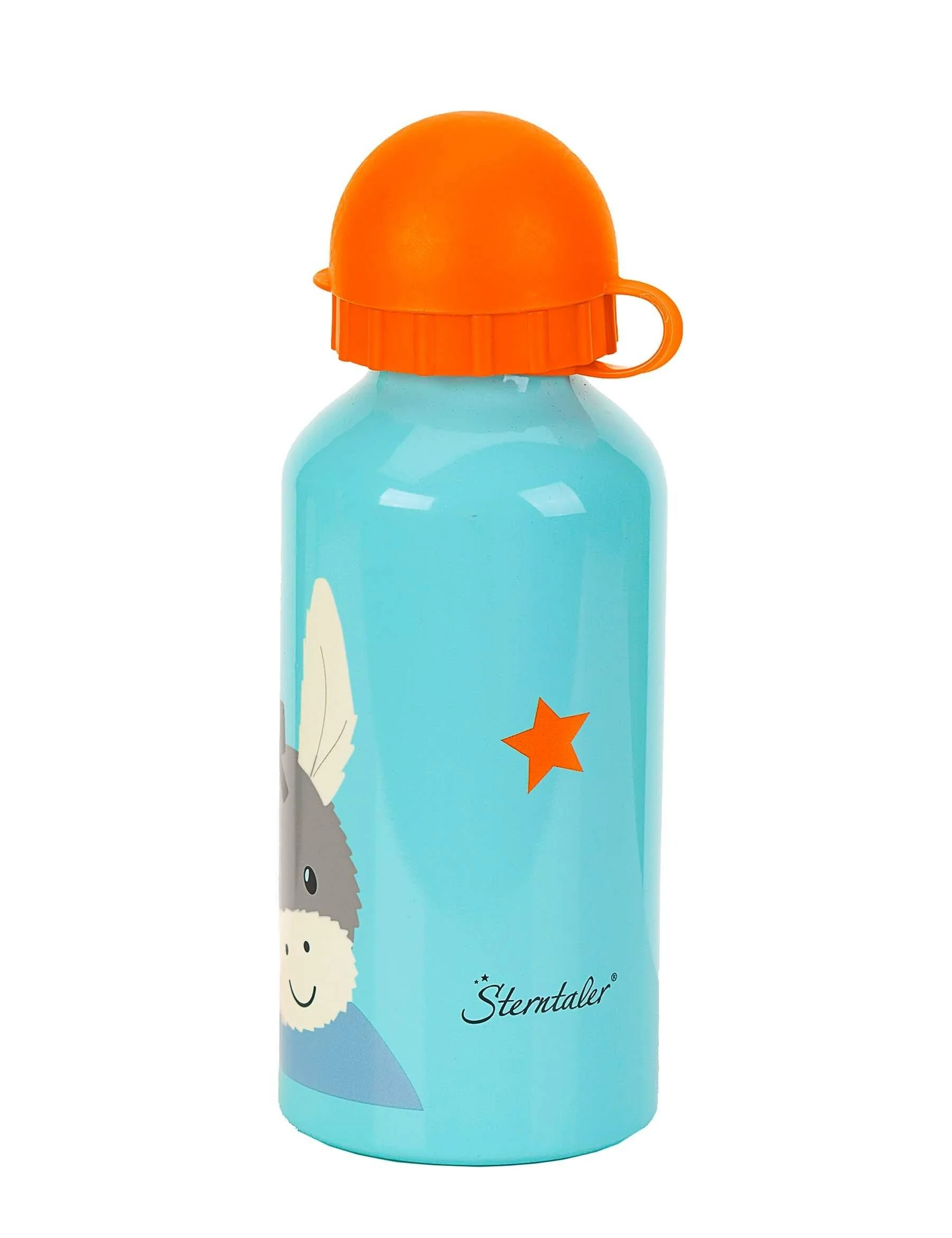 Trinkflasche Esel Emmi in Blau für 400 ml