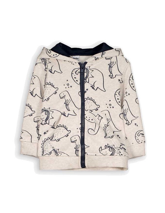 Sweatjacke - Allover-Print