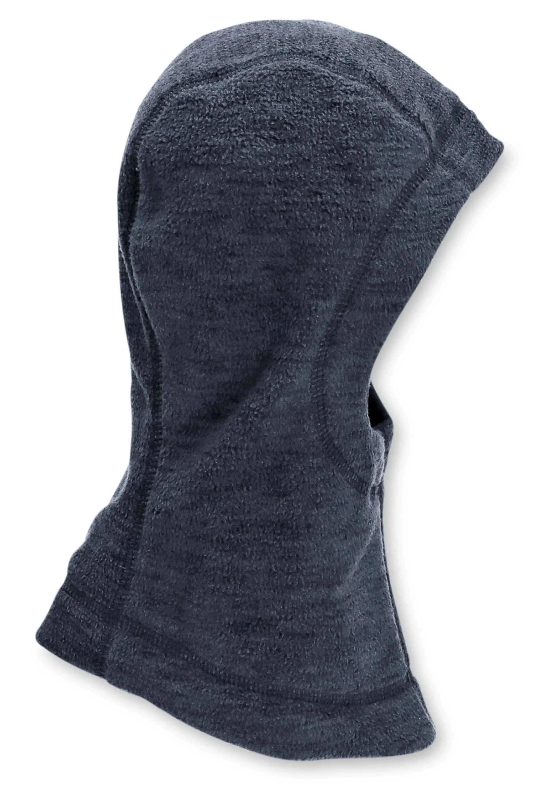 Schalmütze aus Microfleece melange (recycelt)