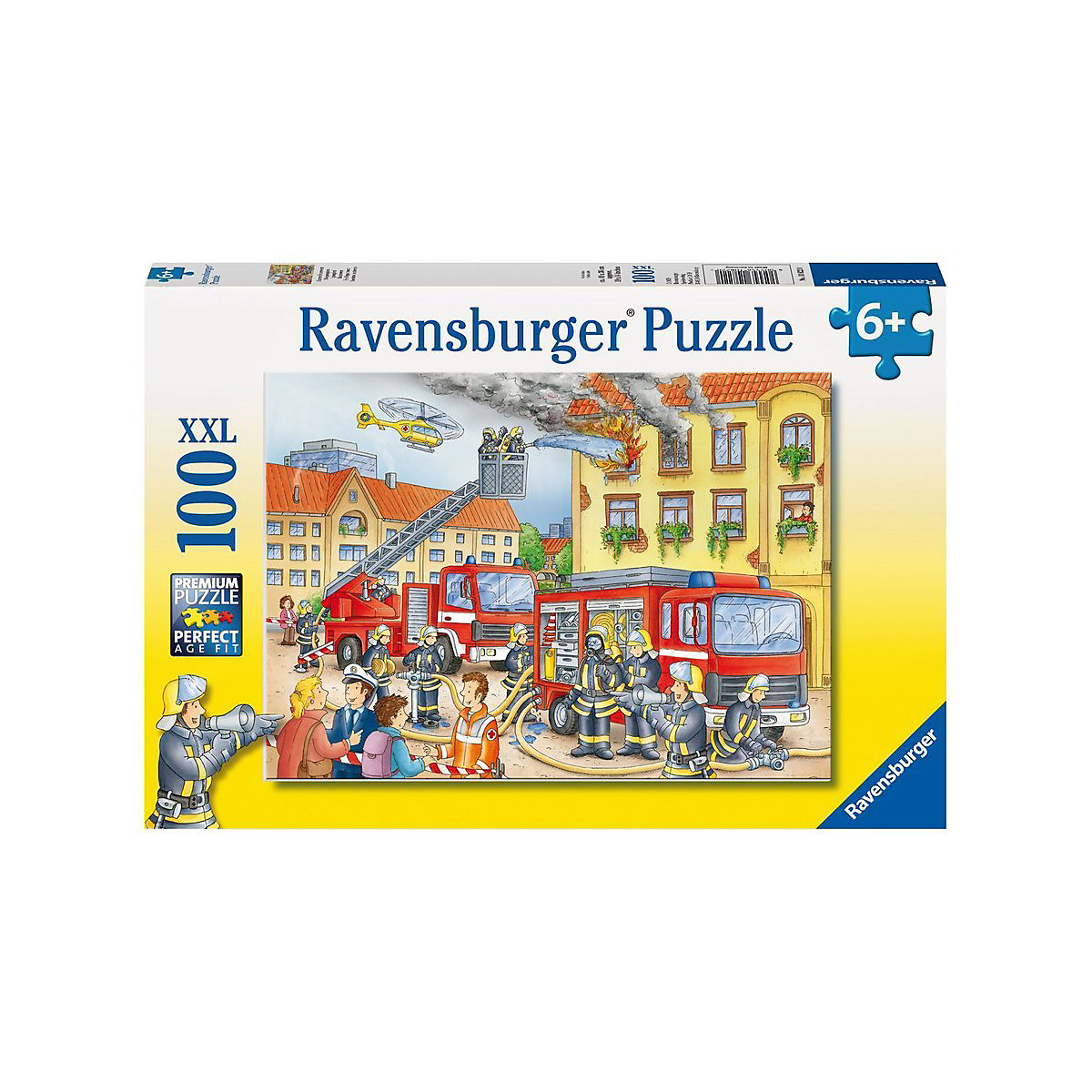 Puzzle, 100 Teile XXL, 49x36 cm, Unsere Feuerwehr
