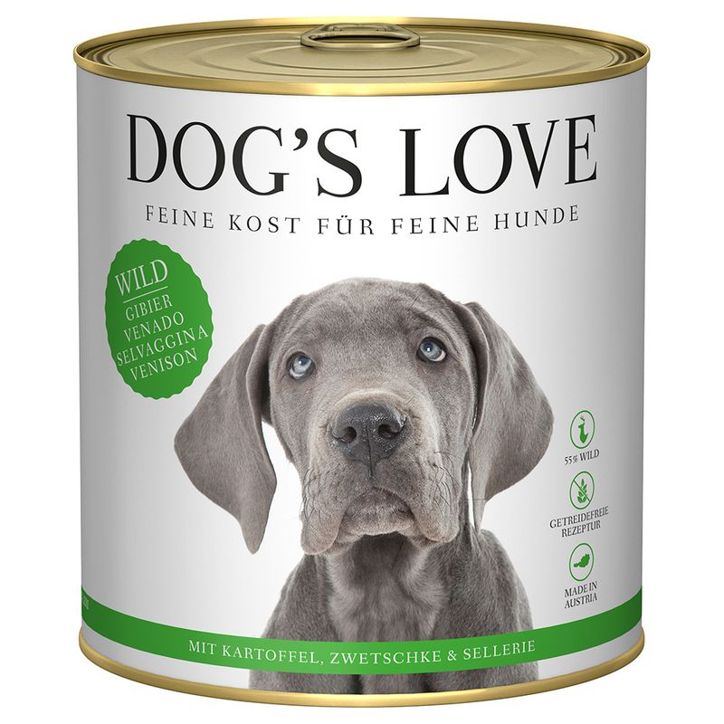 Sparpaket Dog´s Love Adult 24 x 800 g