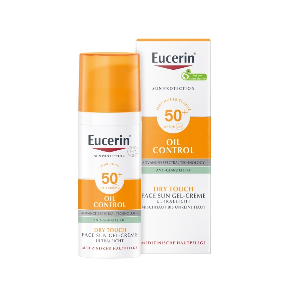 Oil Control Face Sun Gel-Creme LSF 50+