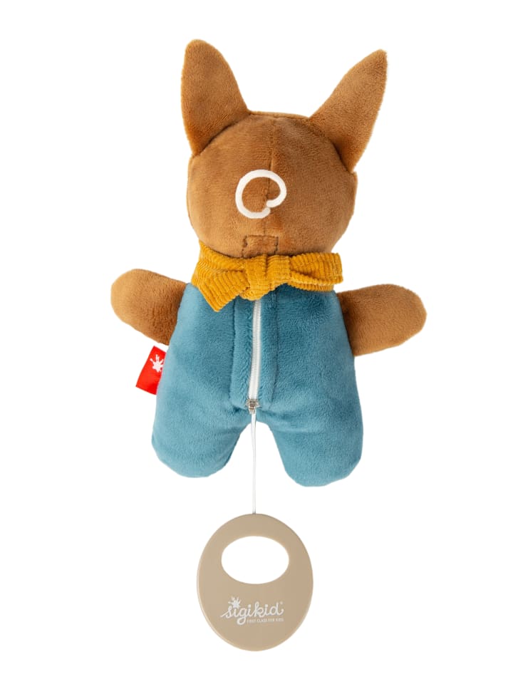 Sigikid Mini-Spieluhr Fuchs in petrol günstig kaufen onesize