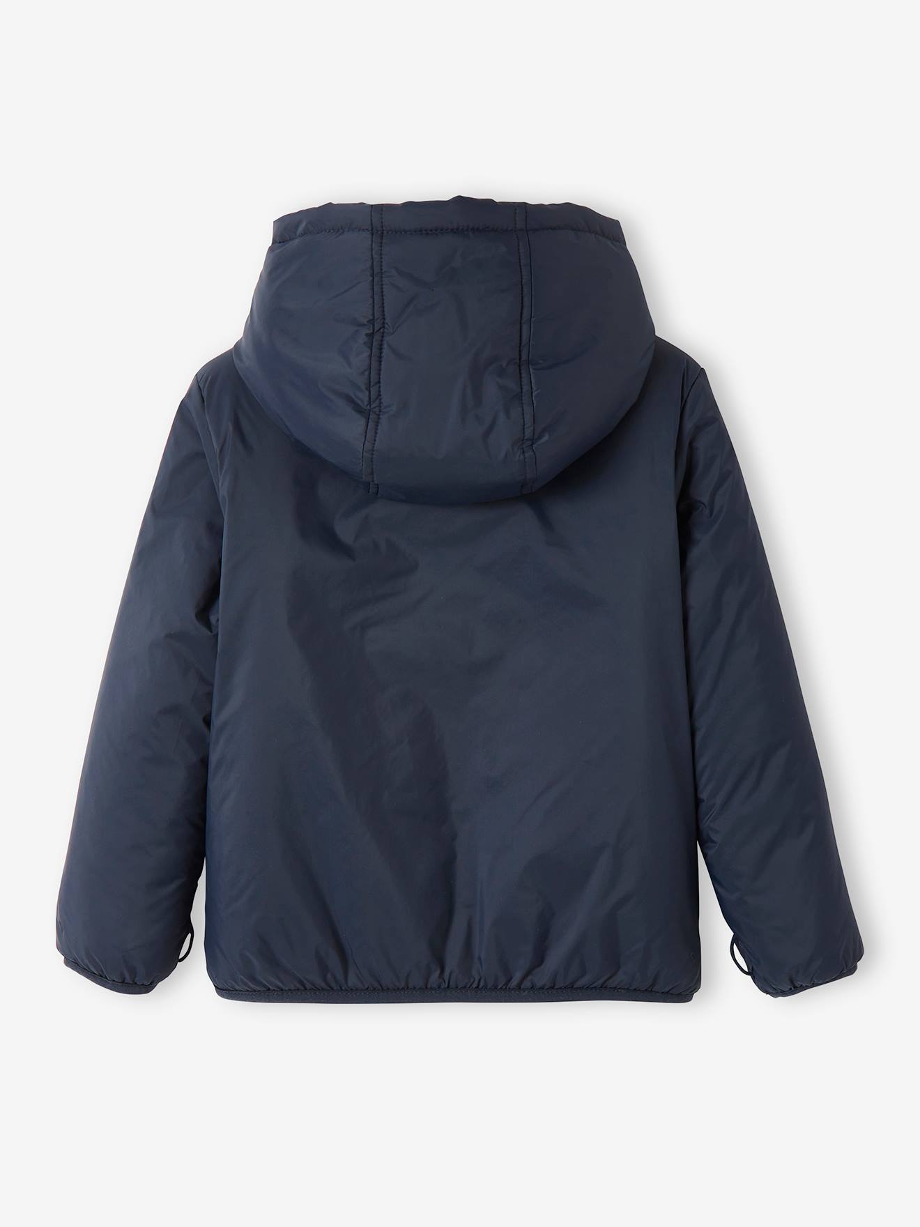 Parka 3 en 1 garçon avec blouson amovible bleu électrique