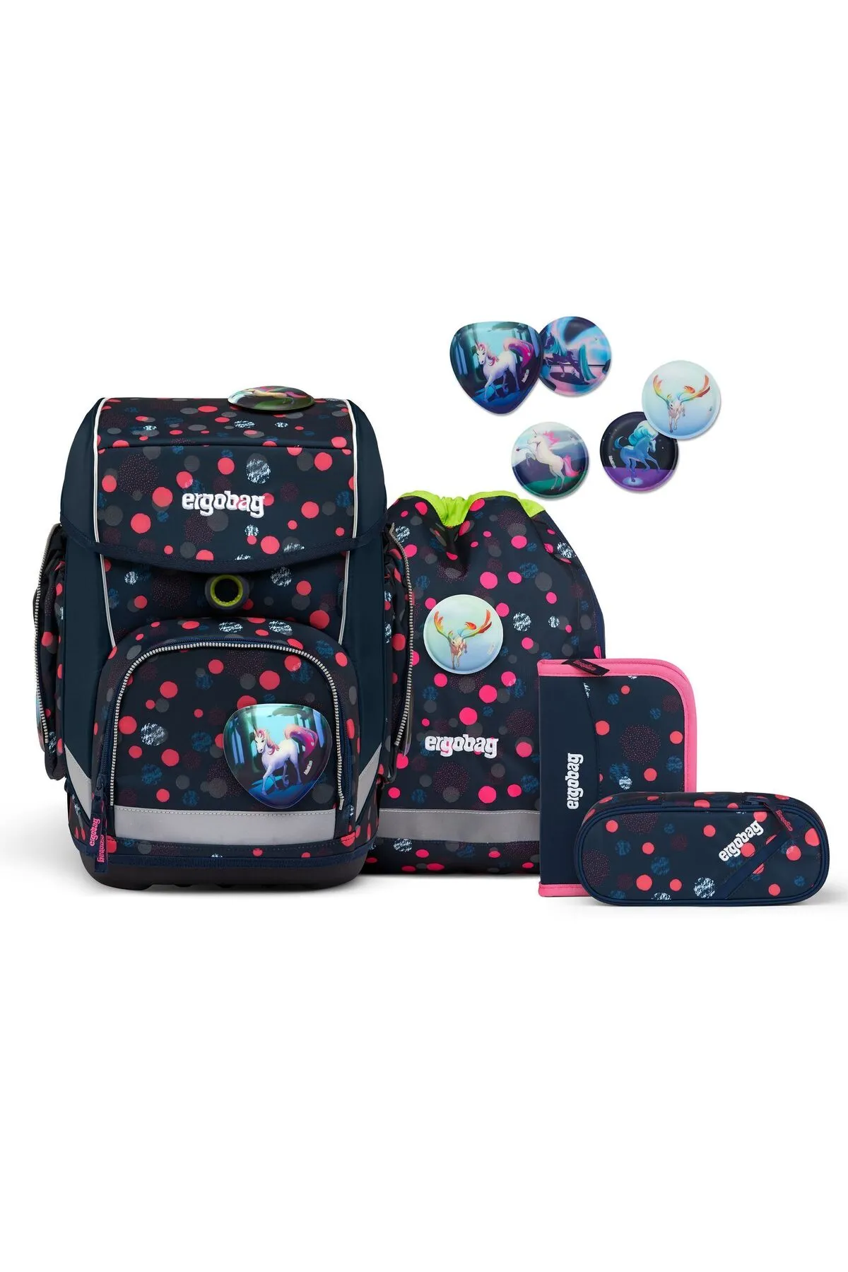 Ergobag  Schulrucksack - Blau - Unifarben
