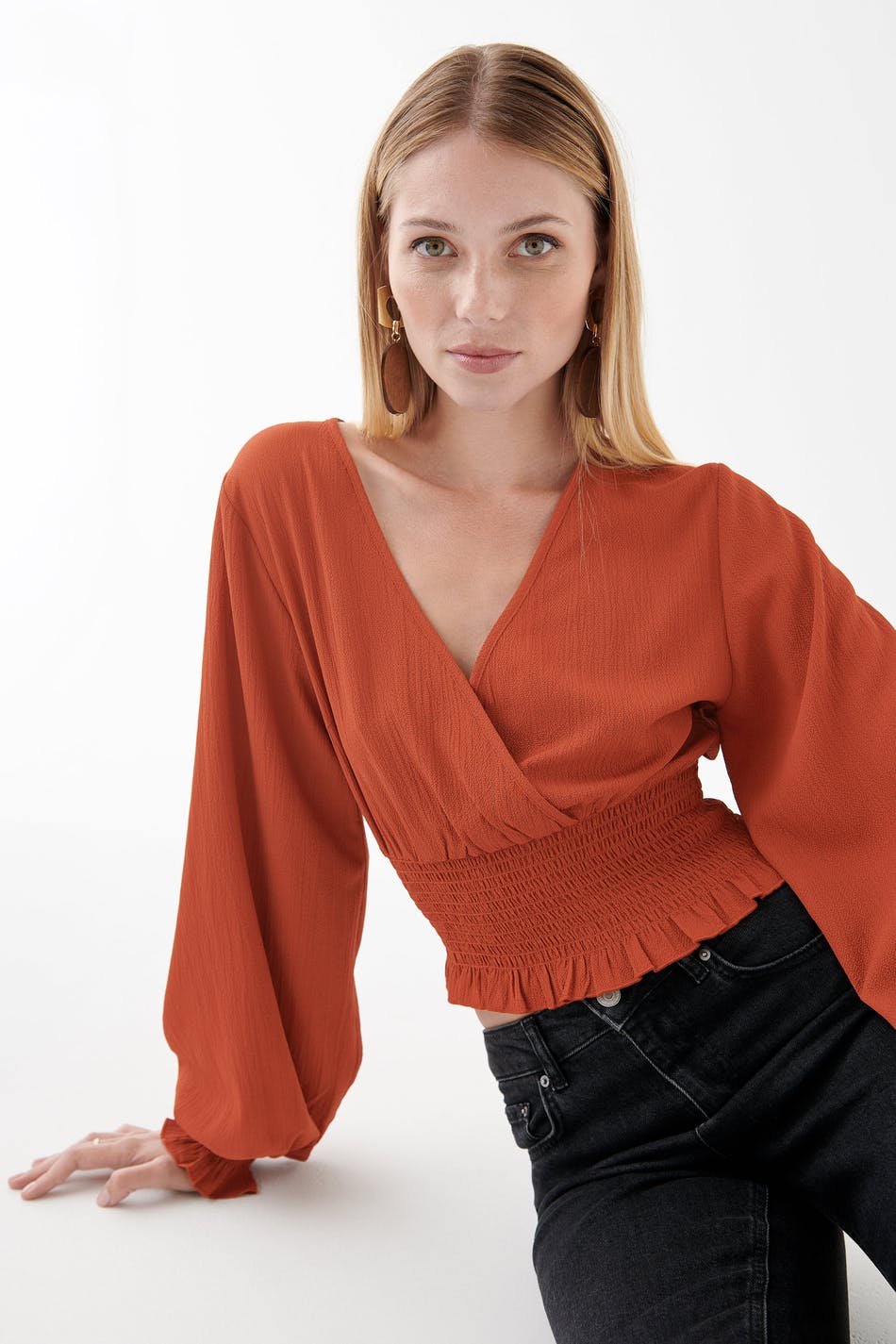 Jane smock top