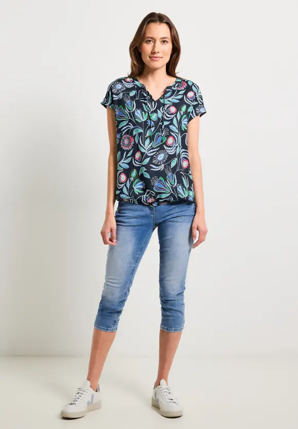 CECIL Bluse mit Blumenprint