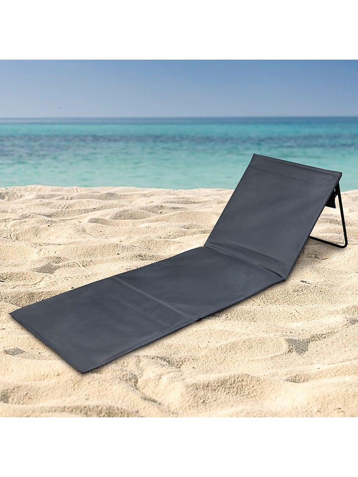 Nature Fellow Strandliege in Anthrazit - (B)48 x (H)45 x (T)145 cm günstig kaufen onesize