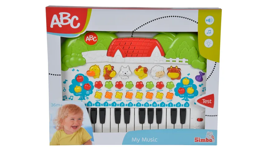 Simba - ABC ABC Tier-Keyboard