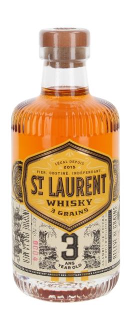 St. Laurent 3 Grains Whisky 0,7 l·43 % vol