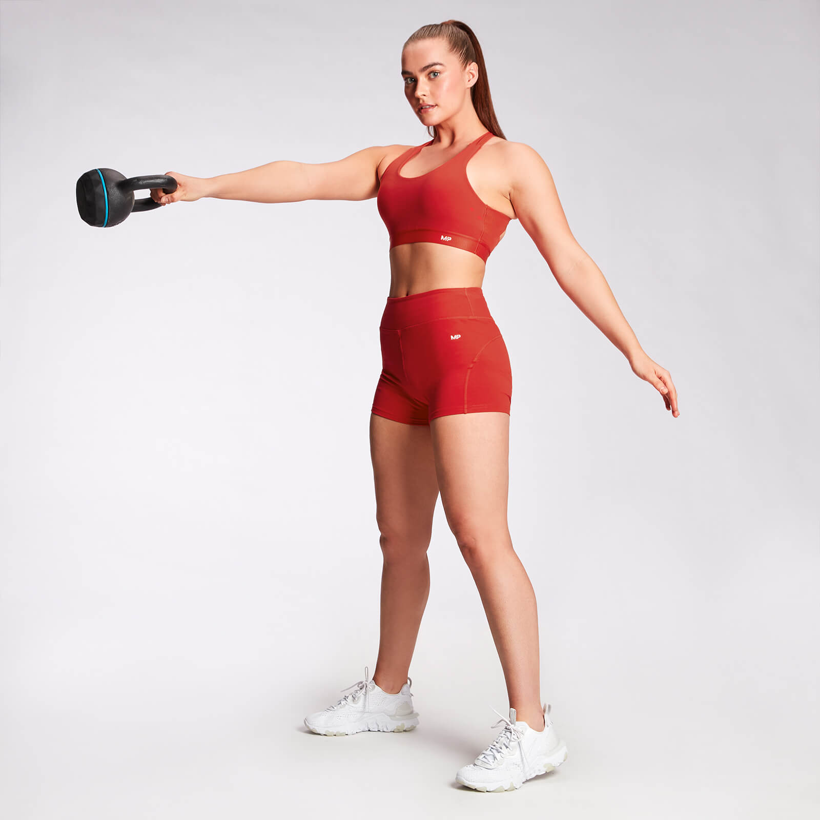 Short moulant MP Power pour femmes – Rouge danger