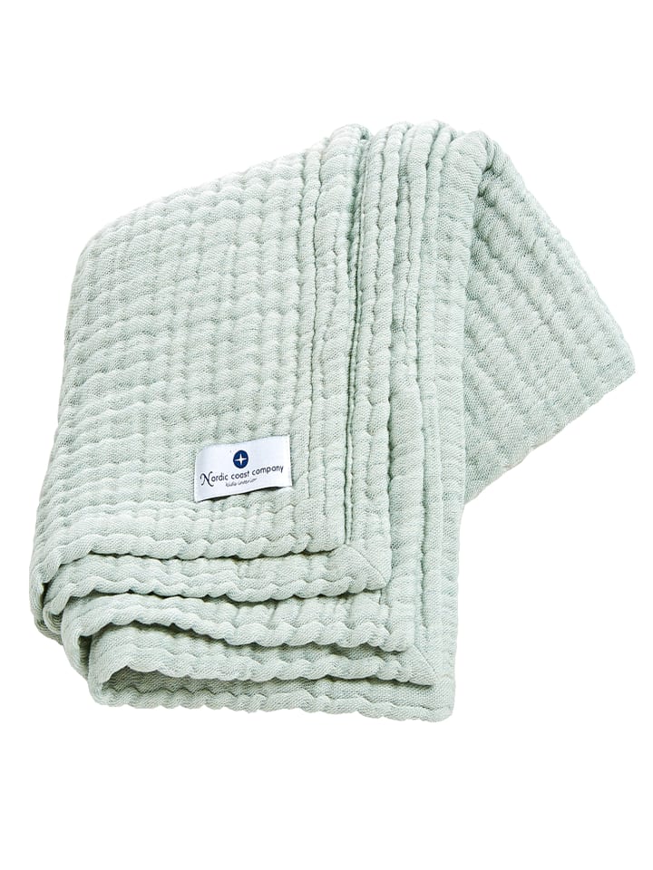 nordic coast company  Babydecke 4 in 1 groß in Mint - 90 x 120 cm  günstig kaufen onesize