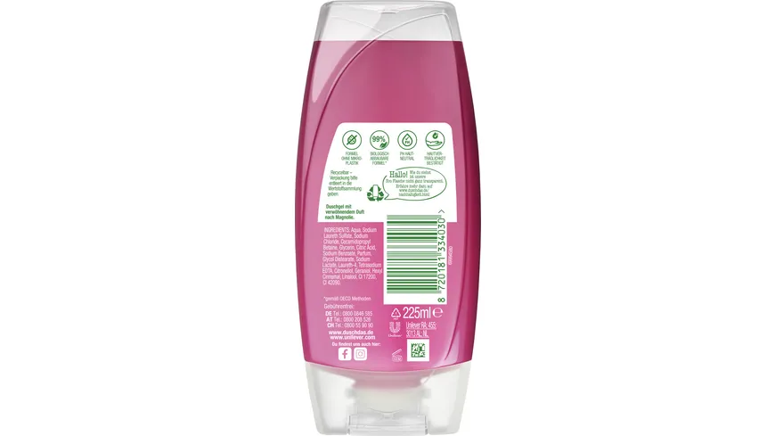Duschdas Duschgel Magnolie 225 ml