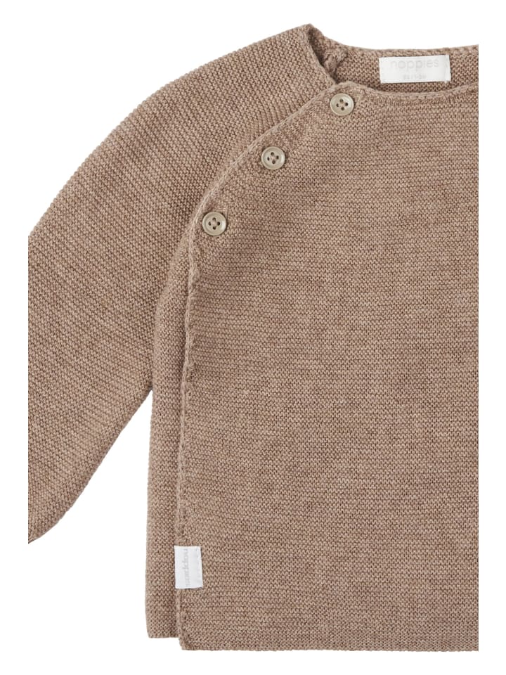 Noppies Strickjacke Pino in Taupe Melange günstig kaufen