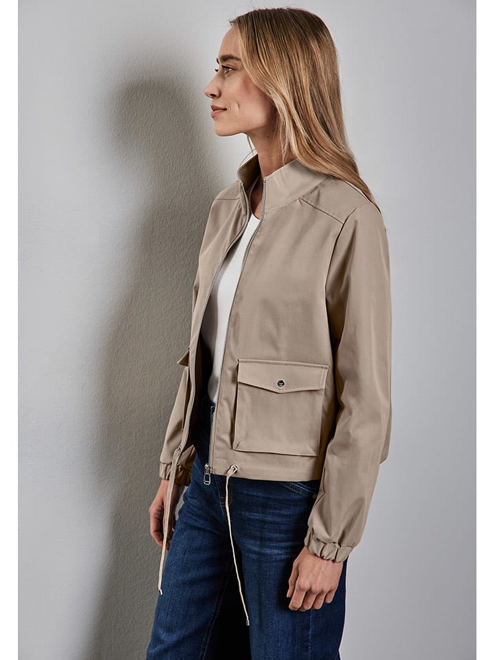 Street One Jacke in Beige günstig kaufen