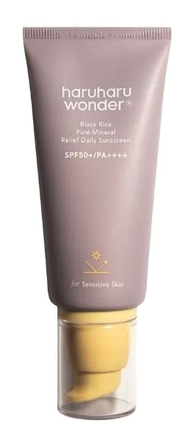 Haruharu Wonder Black Rice Pure Mineral Relief Daily SPF50+/PA++++ solcreme